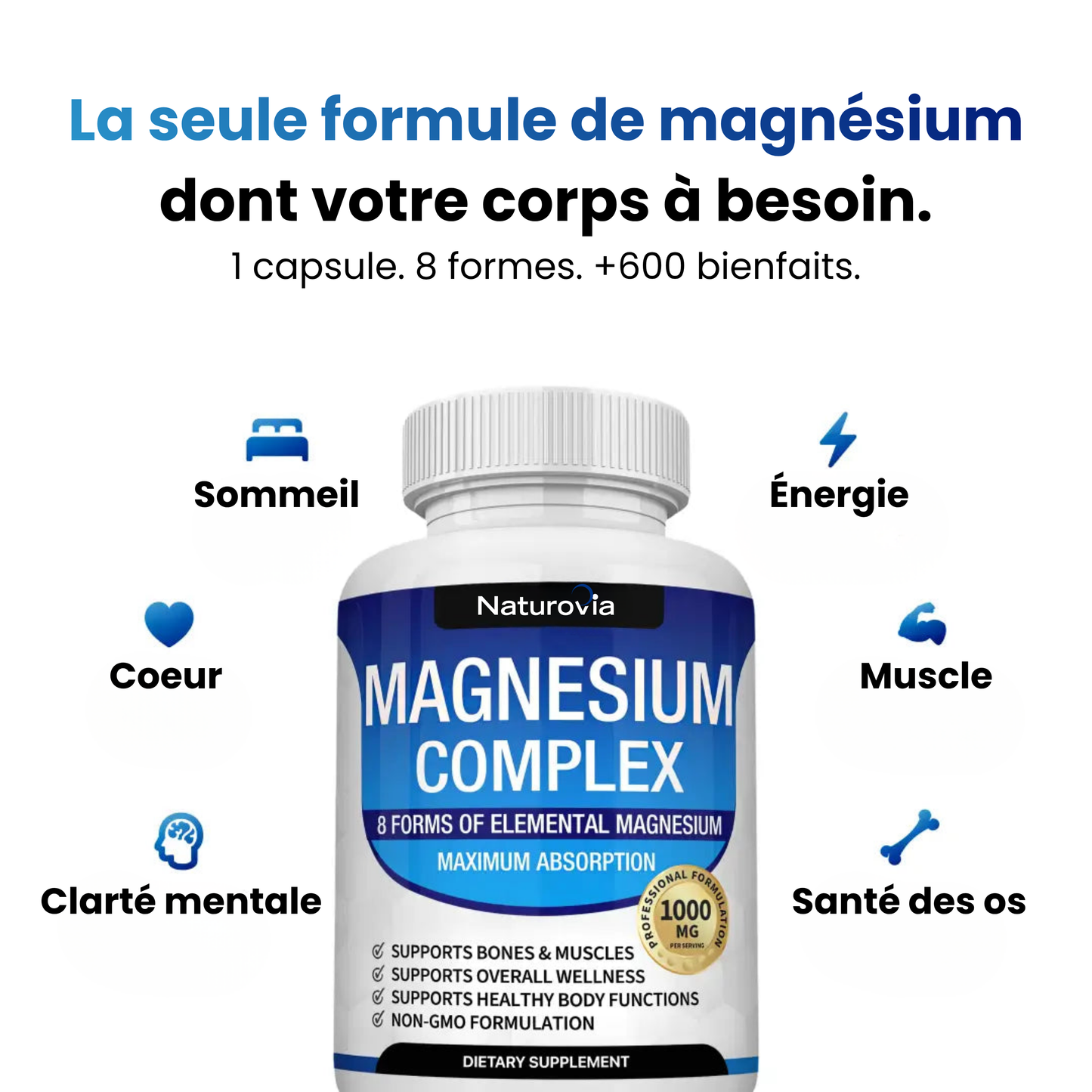 Naturovia™ Magnésium complet 8-en-1