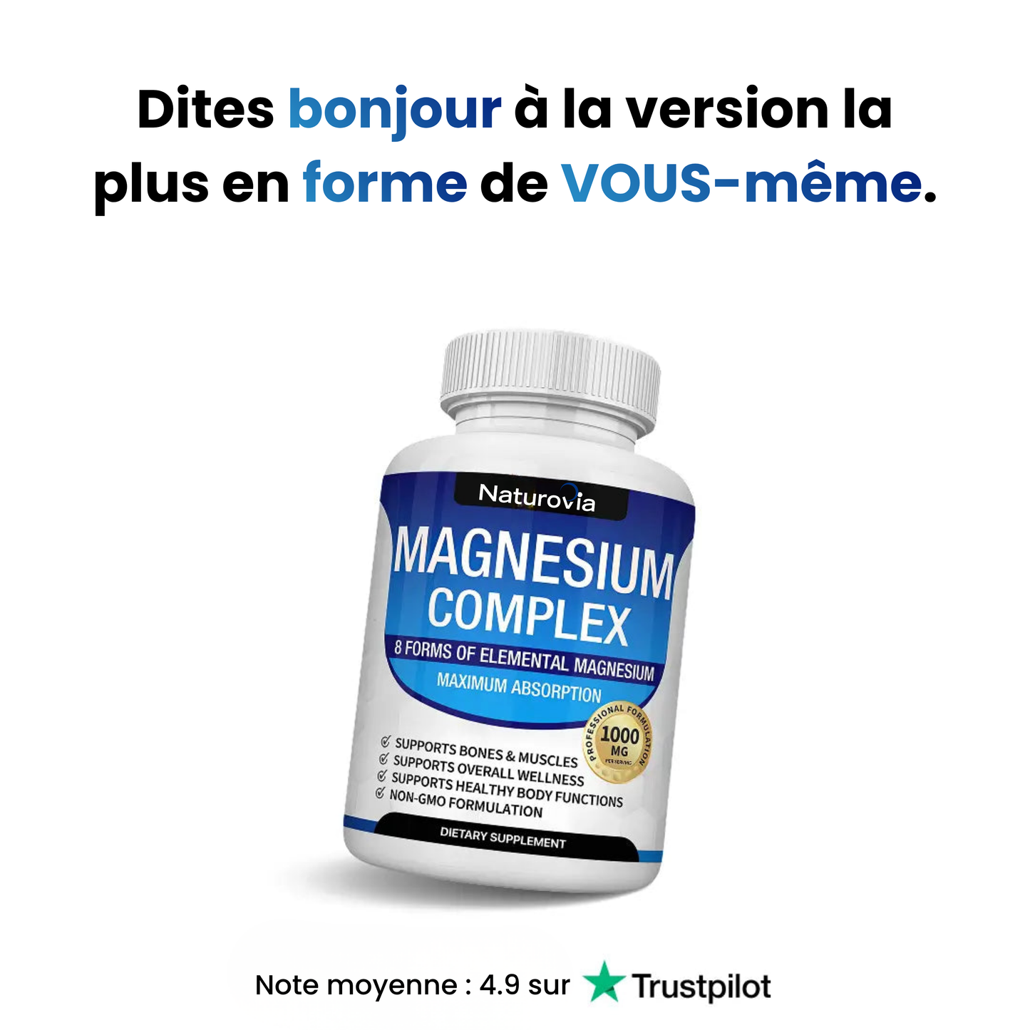 Naturovia™ Magnésium complet 8-en-1