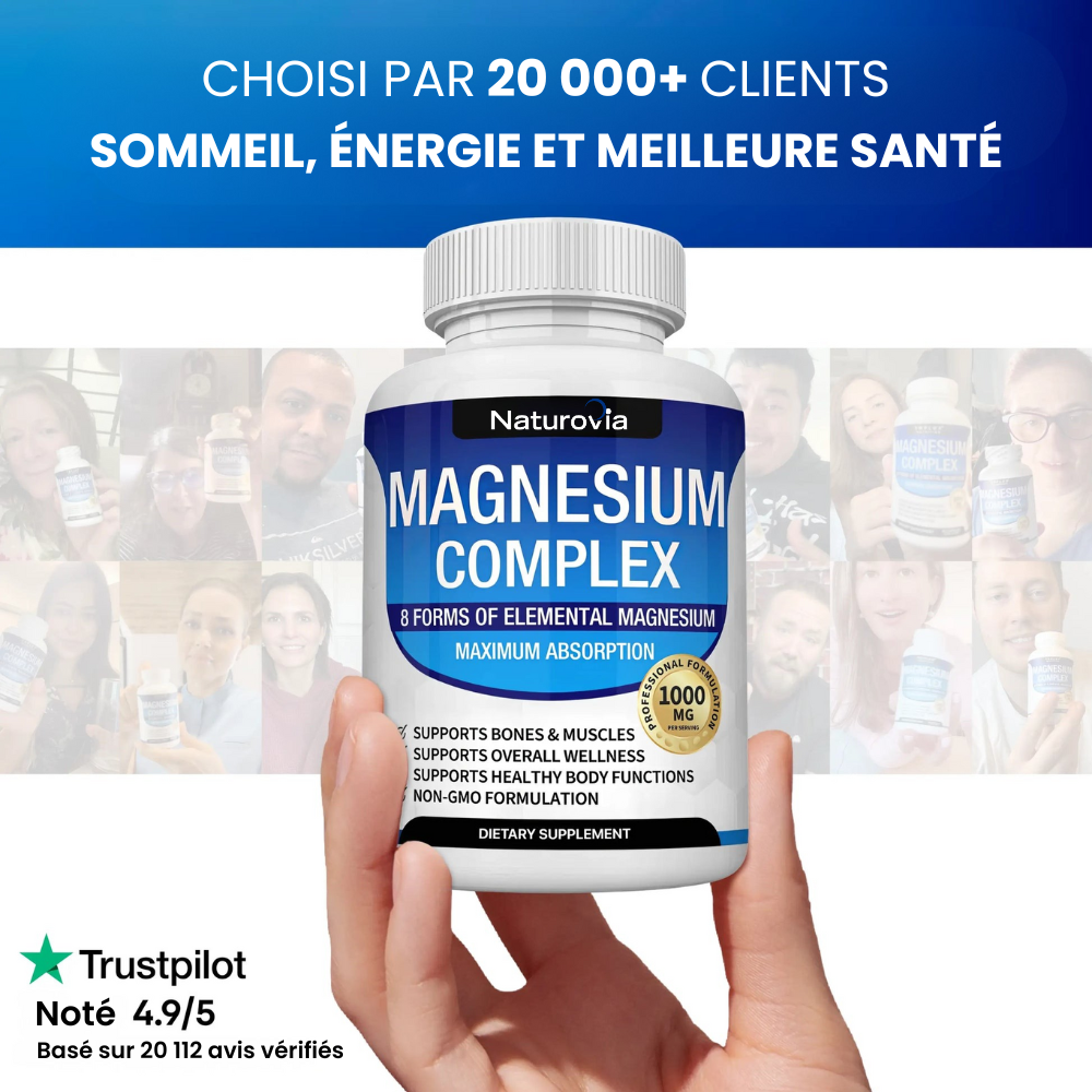 Naturovia™ Magnésium complet 8-en-1